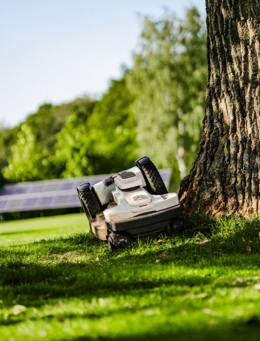 Robot koszący do trudnych terenów